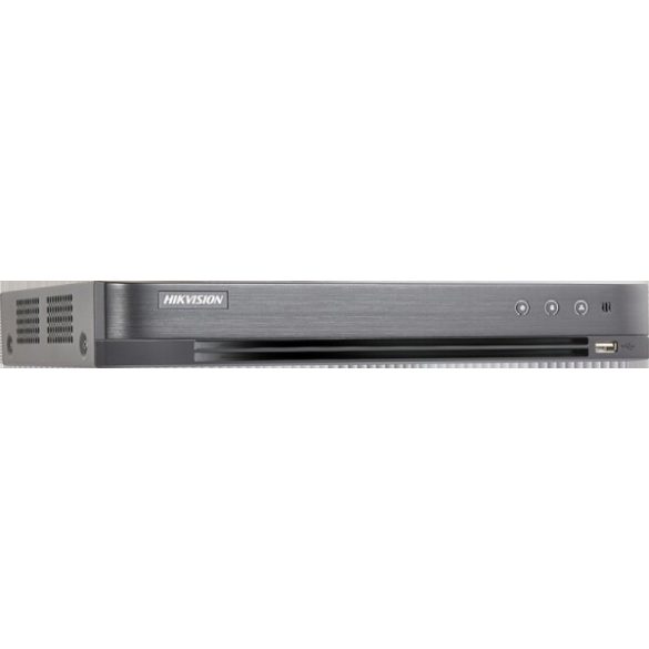 Hikvision iDS-7216HQHI-M2/S(C)/16A+4/1A 16 csatornás AcuSense THD DVR; 5MP lite@12fps; 4MP lite@15fps, 1080p@15fps; +2×6MP IP; riasztás I/O