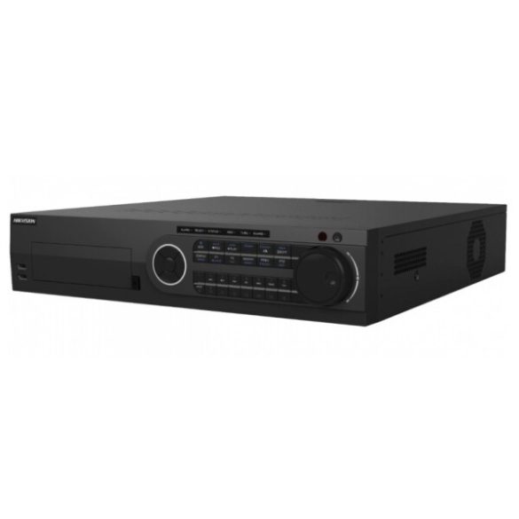 Hikvision iDS-8116HQHI-M8/S 16 csatornás THD DVR; 4MP lite@15fps; 1080p lite@25fps; max. 20 IP csatorna; riasztás I/O